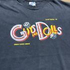 Vintage 90s Guys And Dolls Broadway Musical 1993 Single Stitch Shirt Size 2xl