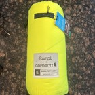 New Rumpl X Carhartt Original Puffy Black Lime Camping Quilted Blanket 52 X 75