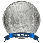 1878 To 1904  1 Morgan Silver Dollar Brilliant Uncirculated