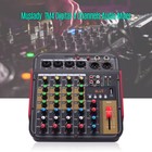 4 Channels  Usb Mixing Console Audio Mixer Live   Mixer P0i4