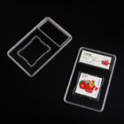 70 Pcs Plastic Clear Stamp Storage Box Stamps Display Collection Holder Protecto