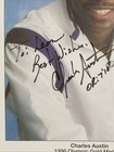 Charles Austin Us Olympics Gold Medal High Jump Signed Autograph Photo 1996
