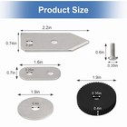 Kt1100 Knife And Gear Replacement Kit For  1 Can Openers   includes Gear  Knife