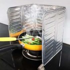 2pcs Kitchen Oil Splatter Guard Shield  High-temperature Resistant Stove Shield