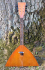 Vintage Ussr Balalaika 3 String Russian Folk Instrument Soviet Wooden 