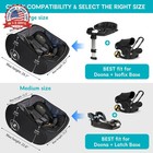 Yorepek Padded Travel Bag For Doona Car Seat Stroller With Isofix Base