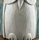 Carved Wood Owl Decor 13 Inches Tall By 6 Inches Wide  Unbranded  Boho Rustic