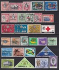 100 Jamaica  Collection - Better Stamps Included