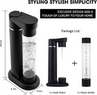Sparkling Water Maker With Bpa-free Bottle  Soda Streaming Machine For Beverages