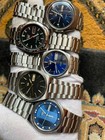 Lot Of 5 Vintage Seiko 5 Automatic Watches  Mixed Rare Models  Japanese Day Date