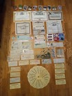 1877  150 Obsolete Check s  75  Items Stocks Coupons Checks Ephemera  199 Value