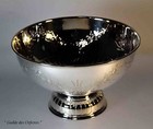 Silver Punch Bowl Mayland  Chased 10  In  This Size Is Sold Out  Sorry