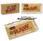 Raw Rolling Papers Glass Ashtray Classic Pack Design Free Shipping All Usa 