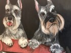 Schnauzer Original Painting By Monique