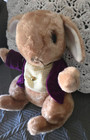 Eden Old Mr  Peter Rabbit Beatrix Potter Bunny Plush Vintage