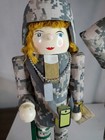 2010 Nutcracker Female   Male Soldier Camouflage Uniform Military -read