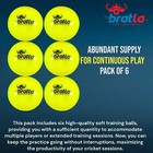 Bratla Wind Cricket Balls - Soft Training Practice Cricket Air Balls For Coachin