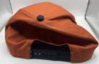 Harley Davidson Classic Logo Adjustable Strap Orange Black Hat Cap