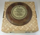 Incolay Studios Taj Mahal Lovers Decorative Plate 1980 New