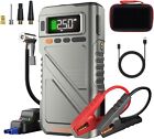 Portable Car Battery Jump Starter With Air Compressor  8000amp Jump Box For Car 