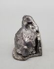 Vintage Metzke Pewter Bunny Rabbit Figurine 1975 Excellent Pre-owned Condition 