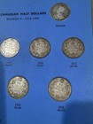 1911-1936 Canadian Silver 50 Cent  Set