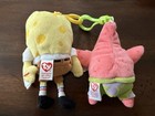 Ty Beanie Babies Spongebob Squarepants   Patrick Star Plush W  Plastic Clip