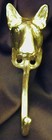 Bull Terrier  j Hook  Robe Hook  Coat Hook  Leash Hook Bronze