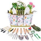 15-piece Garden Tool Set For Women  Heavy Duty Gardening Kit With Floral 