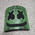 Rare Marshmello Dj Helmet Exclusive Spirit Halloween Green Hard Plastic 