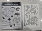 Stampin Up Stamp die Set Bundle   Hand Penned Petals   New - Never Used