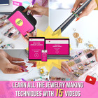 Modda Natural Stone Jewelry Making Kit For Adults  Women  Includes Video Course 