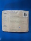 Select Edition Full Fitted Sheet White 100  Cotton 200tc Made In Usa Nos