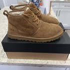 Ugg Men s Brown Suede Chukka Ankle Boots Lace-up Round Toe Us 10 Eu 43