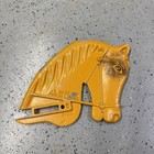 Vintage J e  Burke Playground Swing Glider Horse Head   Volume Deal    