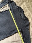 Lululemon Long Sleeve Size 4 Mesh Sheer Gray Top Tee Shirt