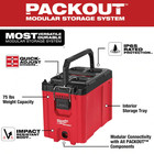 Sale  Milwaukee 48-22-8422 Packout Compact Tool Box  16-1 4  W X 10  D X 13  H