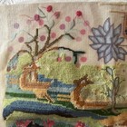 Erica Wilson Needlepoint Canvas Vintage 18 Mesh Unfinished Spring Meadow Mma