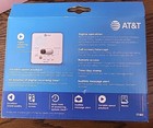 New At t 1740 Digital Answering System With Time And Day Stamp - White