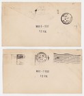 Canada 1930 Set First Flight Cachet Covers Between Edmonton To from Saskatoon