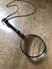 Antique Bronze Monocle Magnifying Glass Necklace - Brass bronze - Pendant W  Han