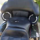King Rear Trunk 6 5  Speaker Pods For Harley Tour Pak Road Street Electra Glide