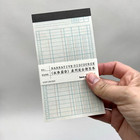 Vintage Style Ledger Sheet Note Memo Pad Collage Junk Journal Scrapbooking