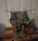 Elephant  Resin Table Cocktail Decor No  Chips And Crack  Beautiful Condition 