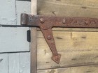 Antique Sliding Barn Door W hardware - 80x38 - Heavy  Old  Authentic - Gorgeous