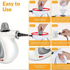 Versatile Steam Cleaner - Efficient Cleaning Kitchens  Bathrooms   Garages