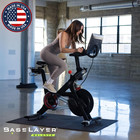 Baselayer Balance Series Interlocking Floor Tiles - Black  15 Sqft  6 Pack 