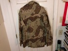 Desert Storm Us Army Chocolate Chip Desert Camo Mp Combat Bdu Jacket Large Long