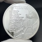 Titanic Silver Coin Collectibles 1912 Worlds Largest Ship Commemorative Coin