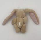 Vintage Jointed Plush Bunny Rabbit Stuffed Animal Pink Ears 5    Soft Toy